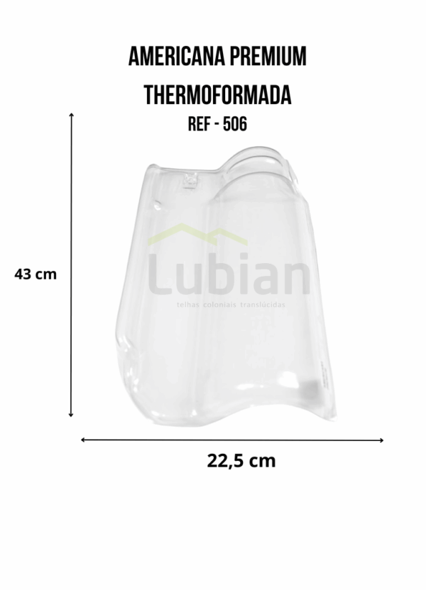 Americana Premium Thermoformada - Imagem 2